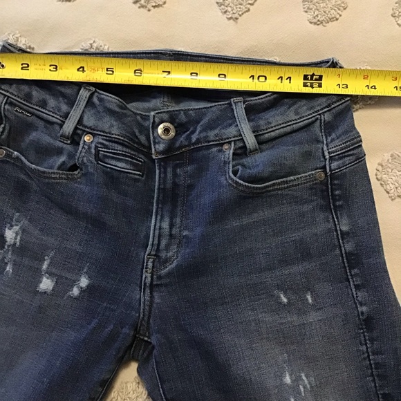 G-Star Raw Restored Denim Jeans. Size 27 Mid-Rise Skinny - Picture 10 of 13